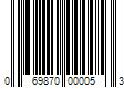 Barcode Image for UPC code 069870000053