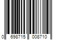 Barcode Image for UPC code 0698715008710