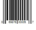 Barcode Image for UPC code 069876000057