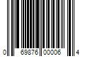 Barcode Image for UPC code 069876000064