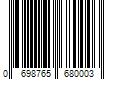 Barcode Image for UPC code 06987656800090