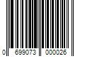 Barcode Image for UPC code 0699073000026