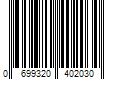 Barcode Image for UPC code 0699320402030