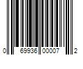 Barcode Image for UPC code 069936000072