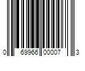 Barcode Image for UPC code 069966000073