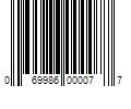 Barcode Image for UPC code 069986000077