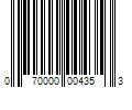 Barcode Image for UPC code 070000004353