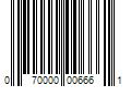 Barcode Image for UPC code 070000006661