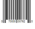 Barcode Image for UPC code 070000007620