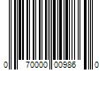 Barcode Image for UPC code 070000009860