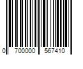 Barcode Image for UPC code 0700000567410