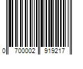 Barcode Image for UPC code 0700002919217