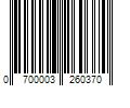 Barcode Image for UPC code 0700003260370