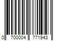 Barcode Image for UPC code 0700004771943