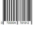 Barcode Image for UPC code 0700004781812