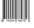 Barcode Image for UPC code 0700004862757