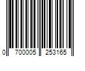 Barcode Image for UPC code 0700005253165