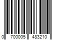 Barcode Image for UPC code 0700005483210