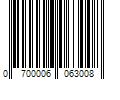 Barcode Image for UPC code 0700006063008