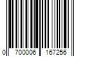 Barcode Image for UPC code 0700006167256