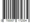 Barcode Image for UPC code 0700007172334