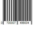 Barcode Image for UPC code 0700007499004