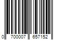 Barcode Image for UPC code 0700007657152