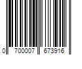 Barcode Image for UPC code 0700007673916