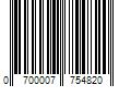 Barcode Image for UPC code 0700007754820