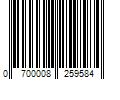 Barcode Image for UPC code 0700008259584