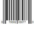 Barcode Image for UPC code 070002030770