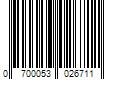 Barcode Image for UPC code 0700053026711