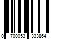 Barcode Image for UPC code 0700053333864