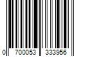 Barcode Image for UPC code 0700053333956