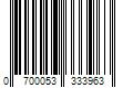 Barcode Image for UPC code 0700053333963. Product Name: 