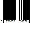 Barcode Image for UPC code 0700053338258