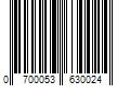 Barcode Image for UPC code 0700053630024. Product Name: 