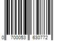 Barcode Image for UPC code 0700053630772