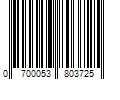 Barcode Image for UPC code 0700053803725