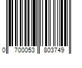 Barcode Image for UPC code 0700053803749