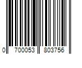 Barcode Image for UPC code 0700053803756. Product Name: 