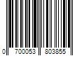 Barcode Image for UPC code 0700053803855