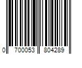 Barcode Image for UPC code 0700053804289