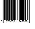 Barcode Image for UPC code 0700053842939