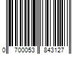 Barcode Image for UPC code 0700053843127