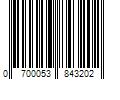 Barcode Image for UPC code 0700053843202