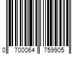 Barcode Image for UPC code 0700064759905