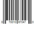 Barcode Image for UPC code 070010670470