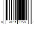 Barcode Image for UPC code 070011192797