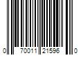 Barcode Image for UPC code 070011215960